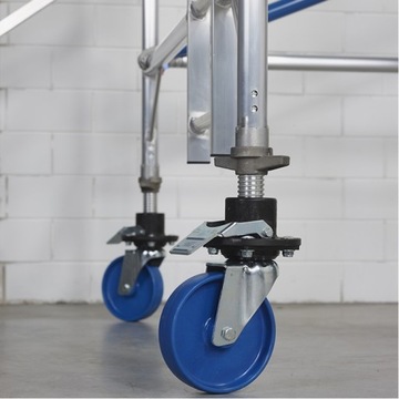 Алюминиевые леса, мобильные леса на колесах LEMAR