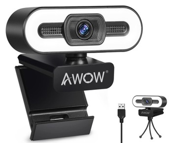 Kamera internetowa USB FHD 1080p AWOW