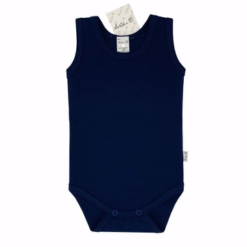 BODY RAMIĄCZKO ROZMIAR 92 GRANATOWY