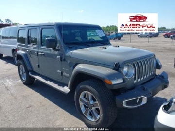 Jeep 2021 Jeep Wrangler Unlimited Sahara, 2021r., 4x4, 2.0L 2.0 Benzyna 285KM