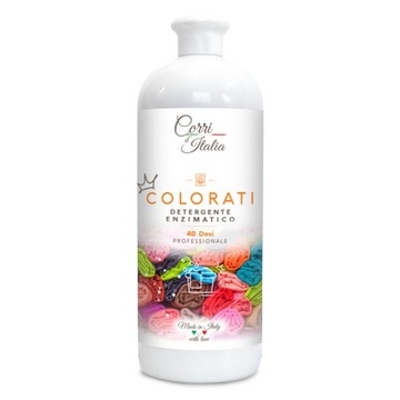 Corri d'Italia Włoski Płyn do prania 1000ml Colorati 40 Prań