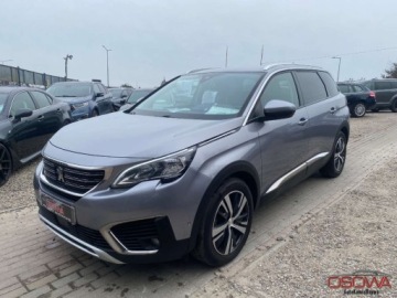 Peugeot 5008 II Crossover 1.6 BlueHDI 120KM 2018 Peugeot 5008 1.6 hdi Automat 7 osob. Ledy pol skory Navi kamera zamiana g, zdjęcie 3