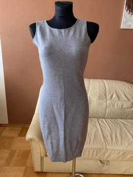Madeleine piękna sukienka 100% wełna_M/L