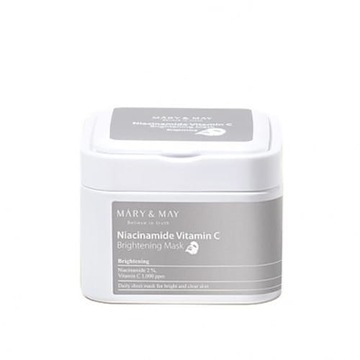 Mary & May Niacinamide Vitamin C Mask Zestaw