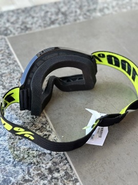 Очки 100% PERCENT STRATA 2 II NOFOG CROSS SKI SOLAR BLACK FLUO