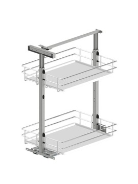 Kosz cargo dolne EVO 30cm cichy domyk REJS