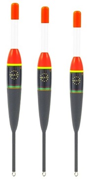 3 X MARKOWY SPŁAWIK Z BALSY POD ŚWIETLIK 8-10 g M22