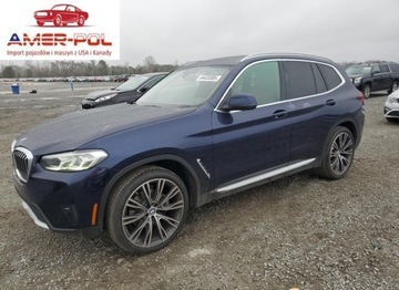 BMW X3 G01 2022 BMW X3 sDrive30i 2022 2.0l 2.0 Benzyna 248KM