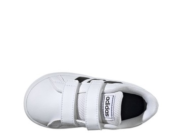 26 БЕЛЫЕ КРОССОВКИ ADIDAS EF0118 НА ЛИПУЧКЕ ДЛЯ ДЕТЕЙ