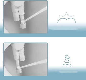 УЛЬТРАТОНКОЕ БИДЕ ДЛЯ ТУАЛЕТА С ДВОЙНОЙ НАСАДКОЙ, ПРАВОЕ УПРАВЛЕНИЕ