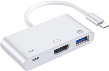 Apple Wieloportowa przejściówka z USB-C na cyfrowe AV