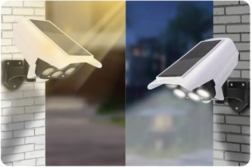 СОЛНЕЧНАЯ МОДЕЛЬ КАМЕРА МИГАЮЩАЯ СВЕТОДИОДНАЯ ЛАМПА ДАТЧИК ДВИЖЕНИЯ СУМЕРКИ ПУЛЬТ ДУ