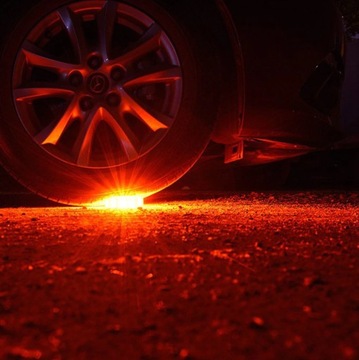 LAMPA OSTRZEGAWCZA FLARA KOGUT STROBOSKOP BŁYSKOWA LED MAGNES HAK DYSK