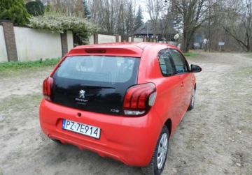 Peugeot 108 2018 Peugeot 108 male tanie SERWISOWANE niezawodne Japonskie 1wlascicielka KLIMA, zdjęcie 1