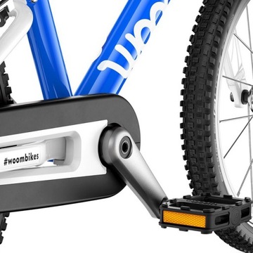 ДЕТСКИЙ ВЕЛОСИПЕД - WOOM 3 16 дюймов синий + свободная подножка