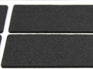 Filce samoprzylepne FLOOR CARE 25 x 60 mm BIAŁE