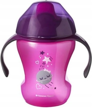 Tommee Tippee Kubek niekapek 230ml 6m+ love pink
