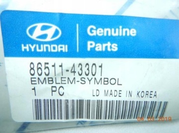 LOGO ZNAK ZNAKY HYUNDAI ACCENT