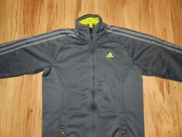 ADIDAS CLIMALITE BLUZA NA ZAMEK ROZM.S