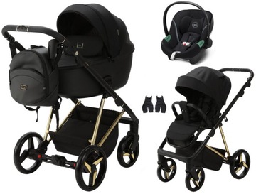 WÓZEK ADAMEX BLANC SPECIAL CYBEX ATON S2 3w1 PS 699