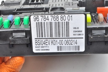 CITROEN BERLINGO II PEUGEOT 1.6 HDI SKŘÍŇKA MODUL BSI 967847688001