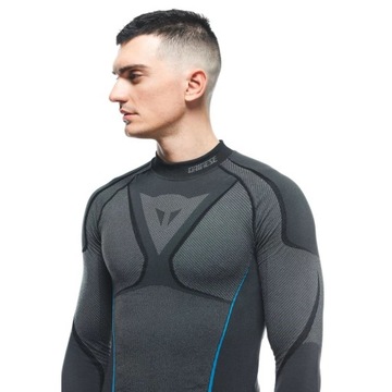 МОТОЦИКЛОВАЯ РУБАШКА DAINESE DRY LS ЧЕРНАЯ СИНЯЯ