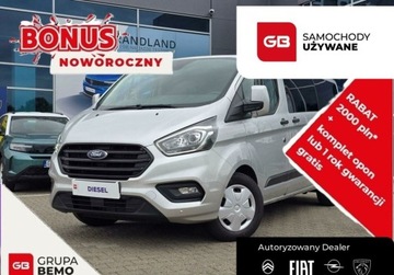 Ford Transit Custom I 2023 Ford Transit Custom 2.0 TDCi 130KM Kombi L2H1 9os Aut Salon PL Serwis ASO