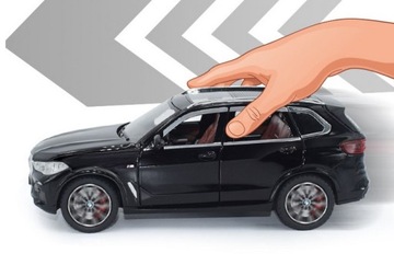 Автомобиль внедорожник BMW X5 1:24 металлическая машина