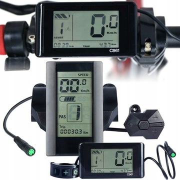 РУЧКА ДЛЯ ВЕЛОСИПЕДНОЙ СЧЕТКИ С ЖК-дисплеем C961