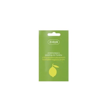 ZIAJA Peeling do twarzy z limonkowo-cytrusowym,7ml