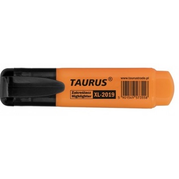 Zakreślacz Taurus XL-2019 pomarańczowy textmarker