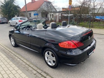 Peugeot 307 I Cabrio 2.0 16V 136KM 2004 Peugeot 307 CC CABRIOLET HARDTOP JASNE SKORY GRZANE FOTELE KLIMATYZACJA CZ, zdjęcie 11