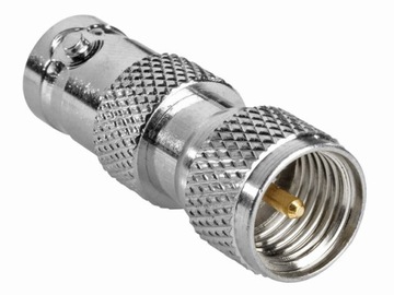 Adapter RF miniUHF/wt-BNC/gn 50Ohm