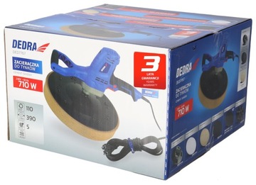 ZACIERACZKA elektryczna DEDRA Szlifierka do zacierania TYNKÓW 710W 390mm