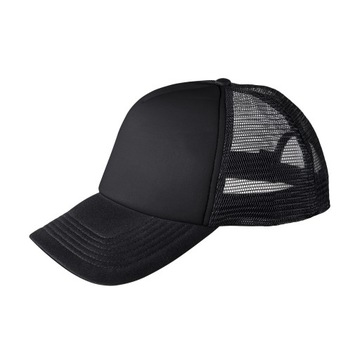 CZAPKA Z DASZKIEM SIATKA męska CZARNA jakość PROMOSTARS NET