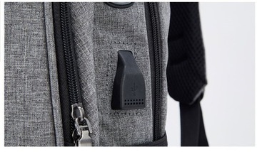 Plecak na laptopa miejski antykradzieżowy młodzieżowy na co dzień do pracy