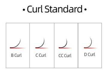 Ресницы Nagaraku Mink C 0,07, длина 11мм, 16 полосок