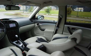 Saab 9-3 II SportSedan 2.0 Turbo 210KM 2005 Saab 9-3 2.0Turbo 210Ps Automat Navi Klimatronik RARYTAS 1 Wlasciciel BEZ, zdjęcie 32