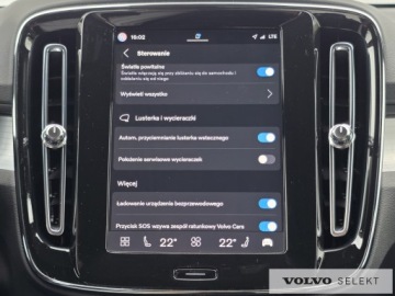 Volvo XC40 Crossover Facelifting 2.0 B4 197KM 2022 Volvo XC 40 Salon PL B4 197KM Aut. Google Kamera C, zdjęcie 27