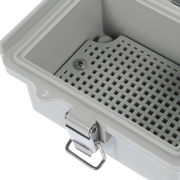 SKRZYNKA ELEKTRYCZNA ZEWNĘTRZNA WODOSZCZELNA KLAMRA