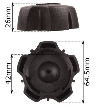 КРЫШКА ТОПЛИВНОГО ЗАЛИВА NAC КОСИЛКА T375 T475 ДВИГАТЕЛЬ