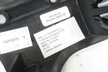 Listwy ozdobne dekory BMW F01 EUROPA drewno chrom