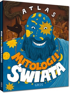 Atlas MITOLOGII ŚWIATA + STWORY I POTWORY Twarda okładka Duży Format GREG x