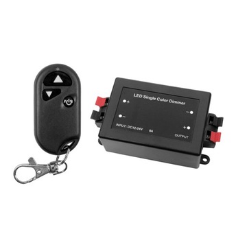 РЕГУЛЯТОР СВЕТОДИОДНОЙ ЛЕНТЫ ДЛЯ РАДИО С ПУЛЬТОМ ДИСТАНЦИОННОГО УПРАВЛЕНИЯ 12 В/24 В