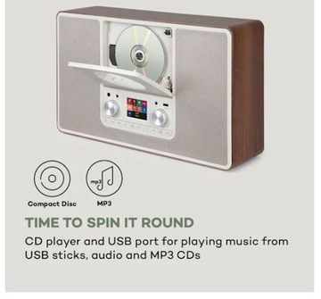 AUNA SCALA ИНТЕРНЕТ-РАДИО VCD-IR, WI-FI CD BT