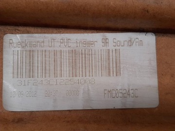 KRYT POLIČKA ZADNÍ MERCEDES SL R231 W231