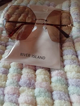 RIVER ISLAND/Okulary przeciwsłoneczne,muchy/NOWE