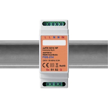 Adapter DIN euFIX S214NP do Smart Module