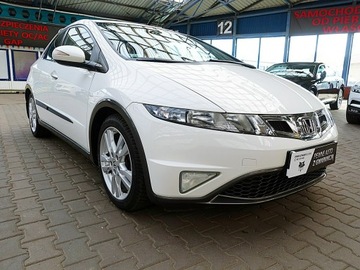 Honda Civic VIII Hatchback 3d 1.8 i-VTEC 140KM 2010 Honda Civic GAZ BIAŁA PERŁA Krajowa Bezwypadkowa, zdjęcie 6