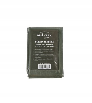 KOC TERMICZNY MIL-TEC SURVIVAL BLANKET - OLIVE